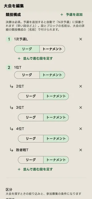 並んで進む段